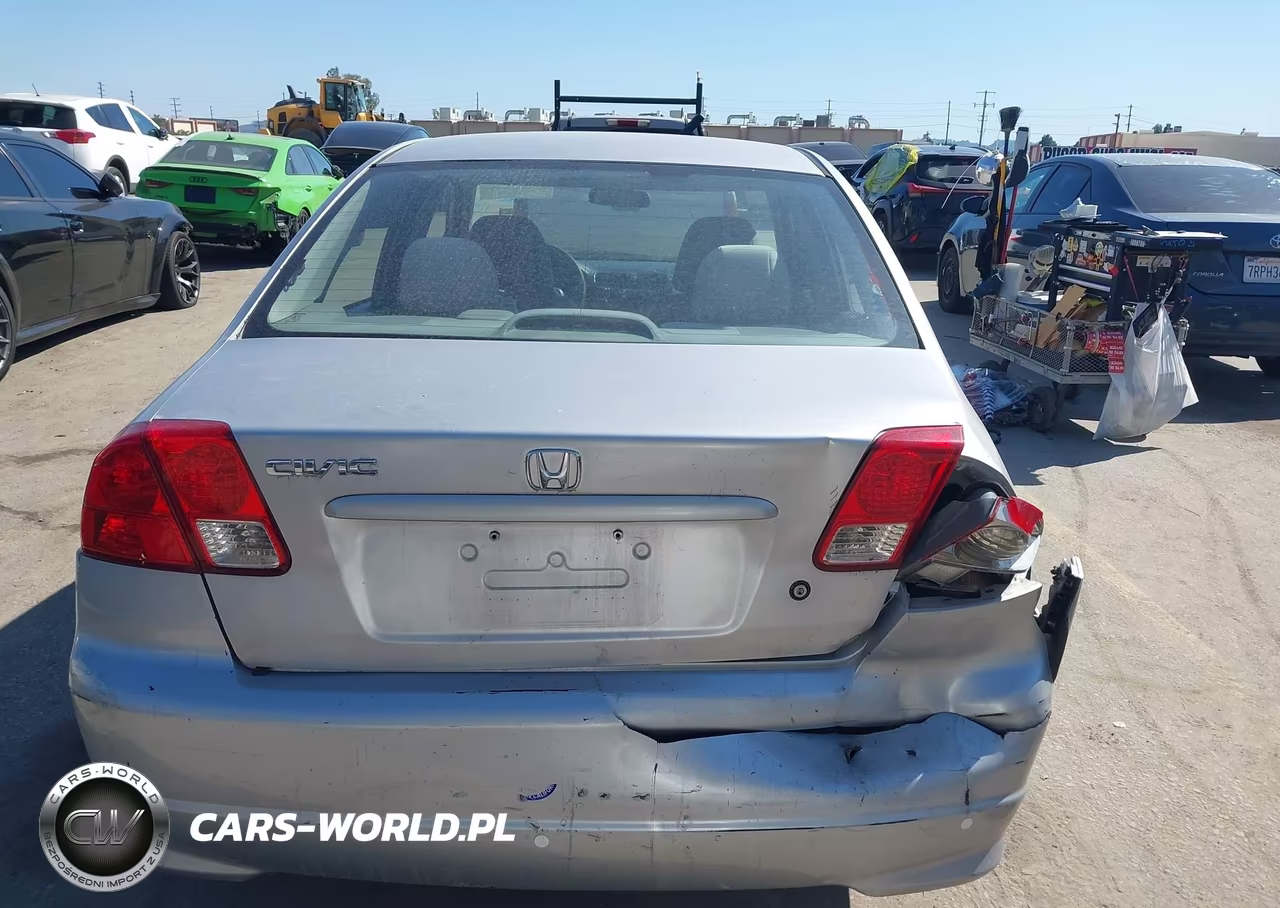 2004 Honda Civic Vp VIN:1HGES16354L008205 - 16