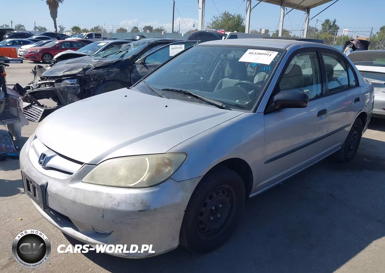 2004 Honda Civic Vp VIN:1HGES16354L008205 - 2