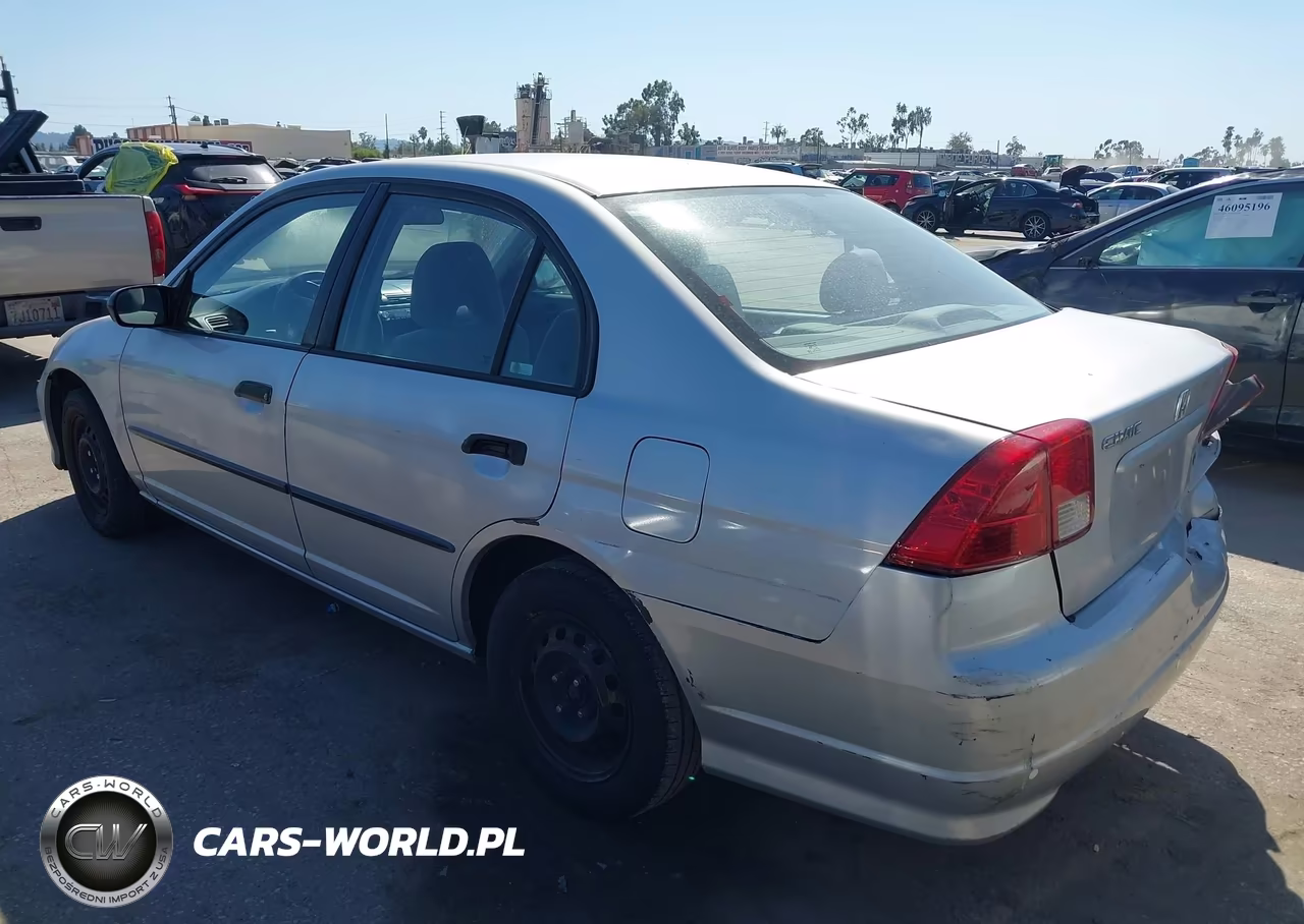 2004 Honda Civic Vp VIN:1HGES16354L008205 - 3