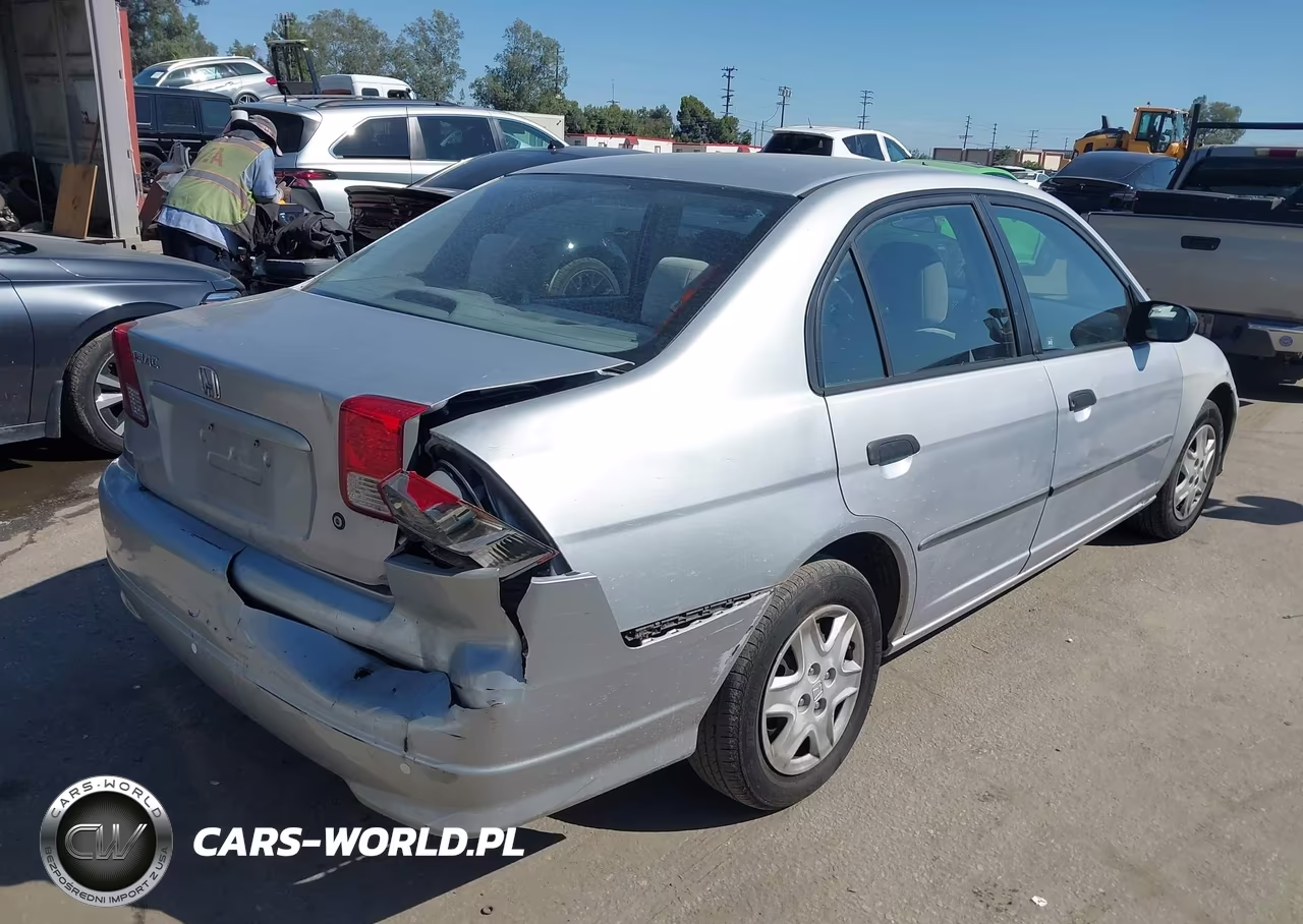 2004 Honda Civic Vp VIN:1HGES16354L008205 - 4