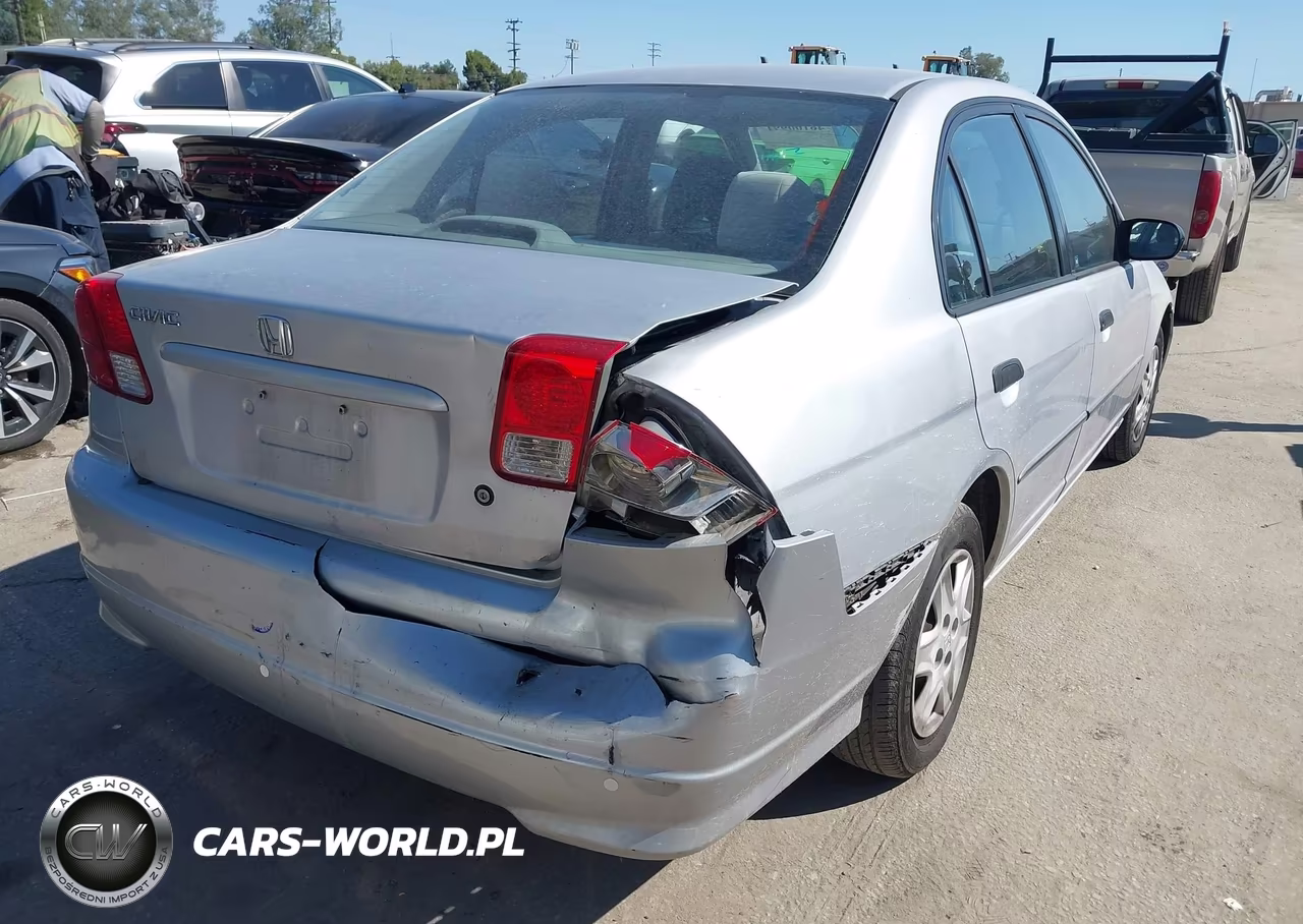2004 Honda Civic Vp VIN:1HGES16354L008205 - 6