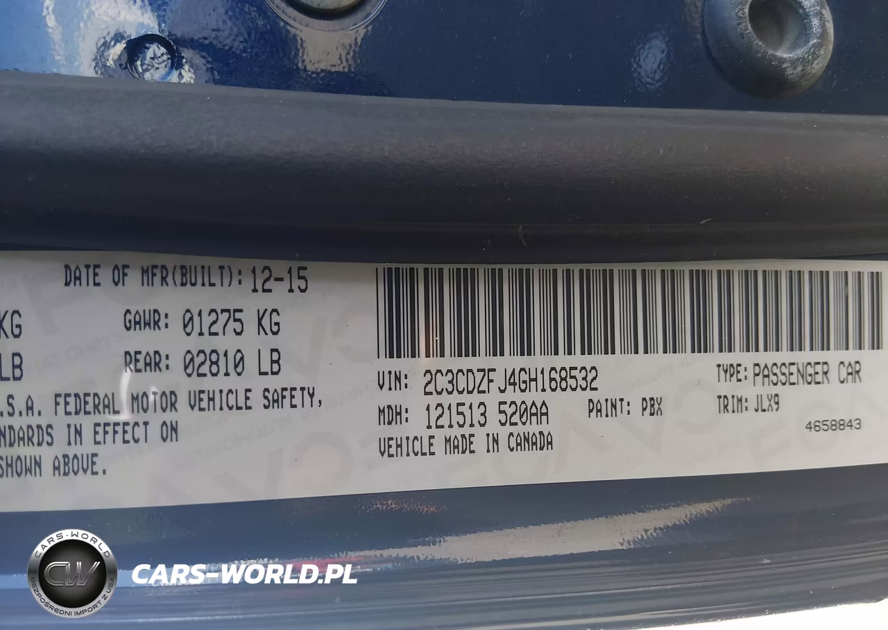 2016 Dodge Challenger R-T Scat Pack VIN:2C3CDZFJ4GH168532 - 9