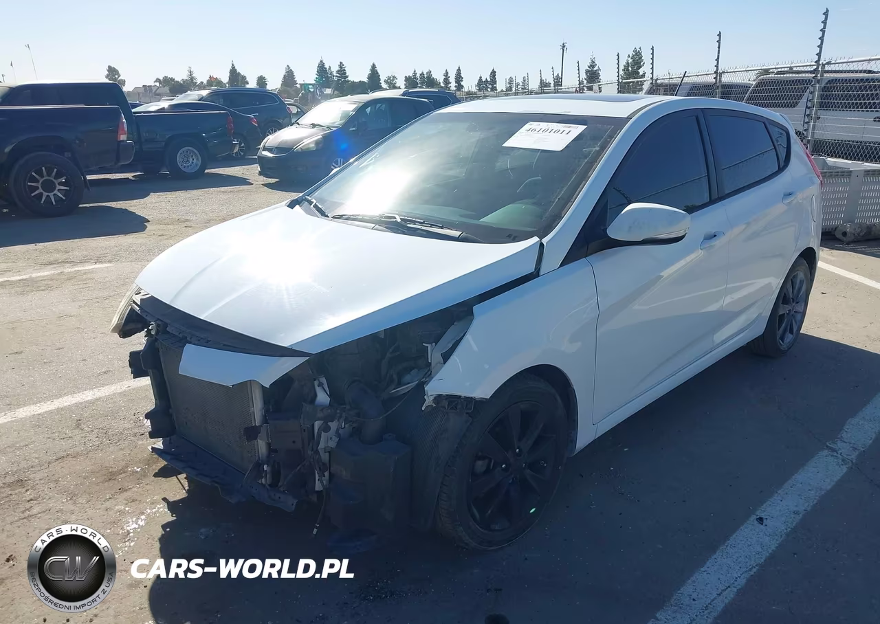 2013 Hyundai Accent Se VIN:KMHCU5AE0DU085845 - 2