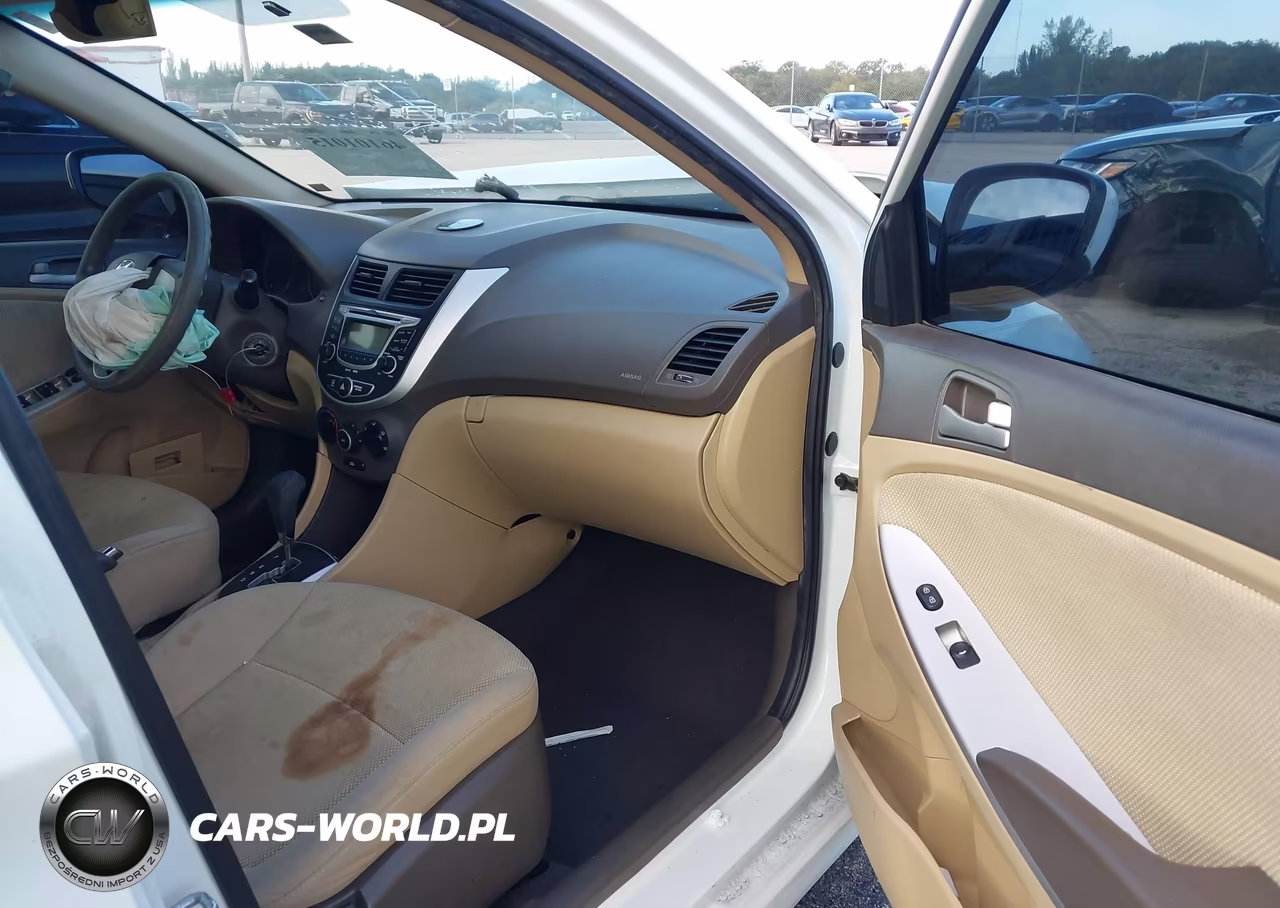 2013 Hyundai Accent Gls VIN:KMHCT4AE7DU459218 - 5
