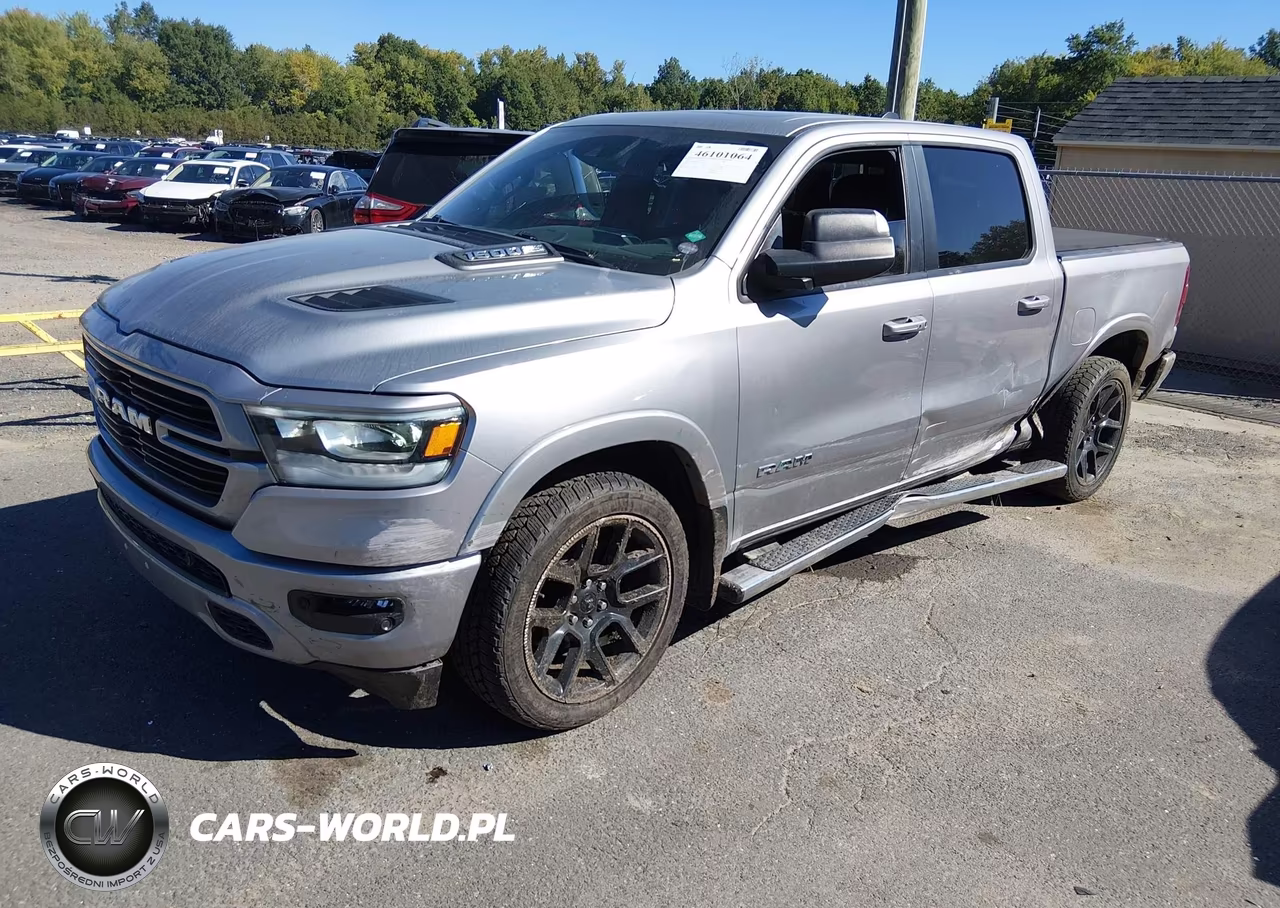 2021 Ram 1500 Laramie VIN:1C6SRFJT0MN659738 - 2