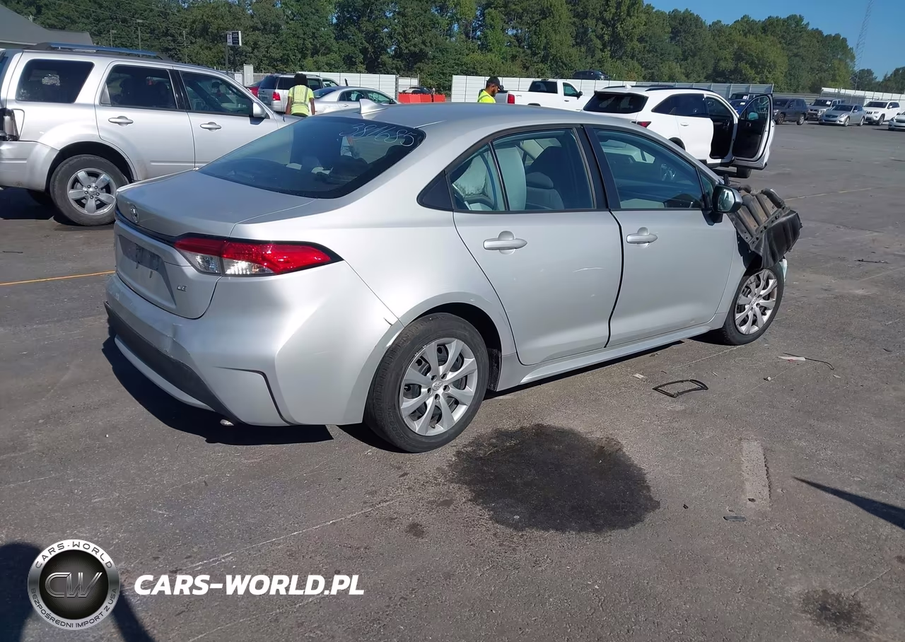 2022 Toyota Corolla Le VIN:5YFEPMAE9NP381685 - 4