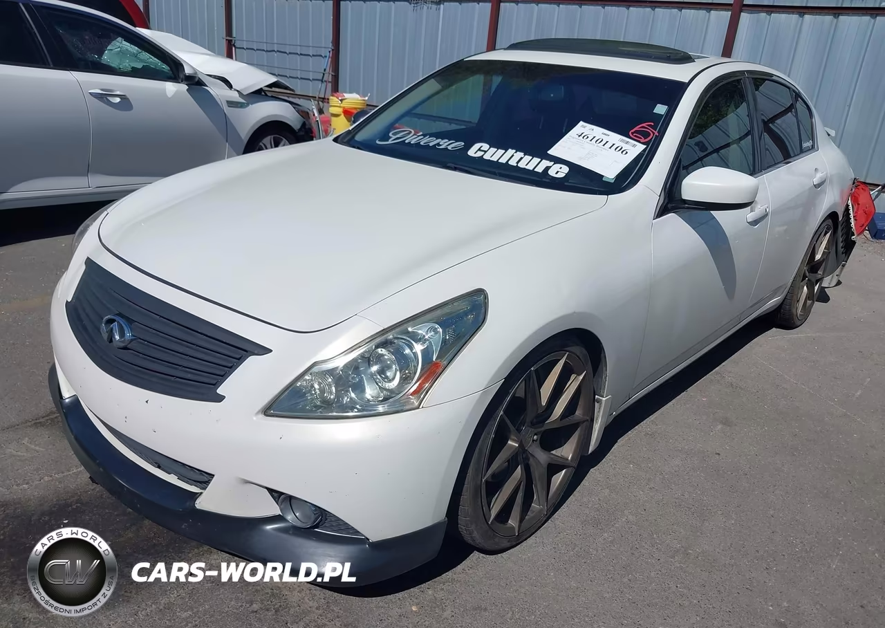 2013 Infiniti G37X VIN:JN1CV6AR5DM354483 - 2