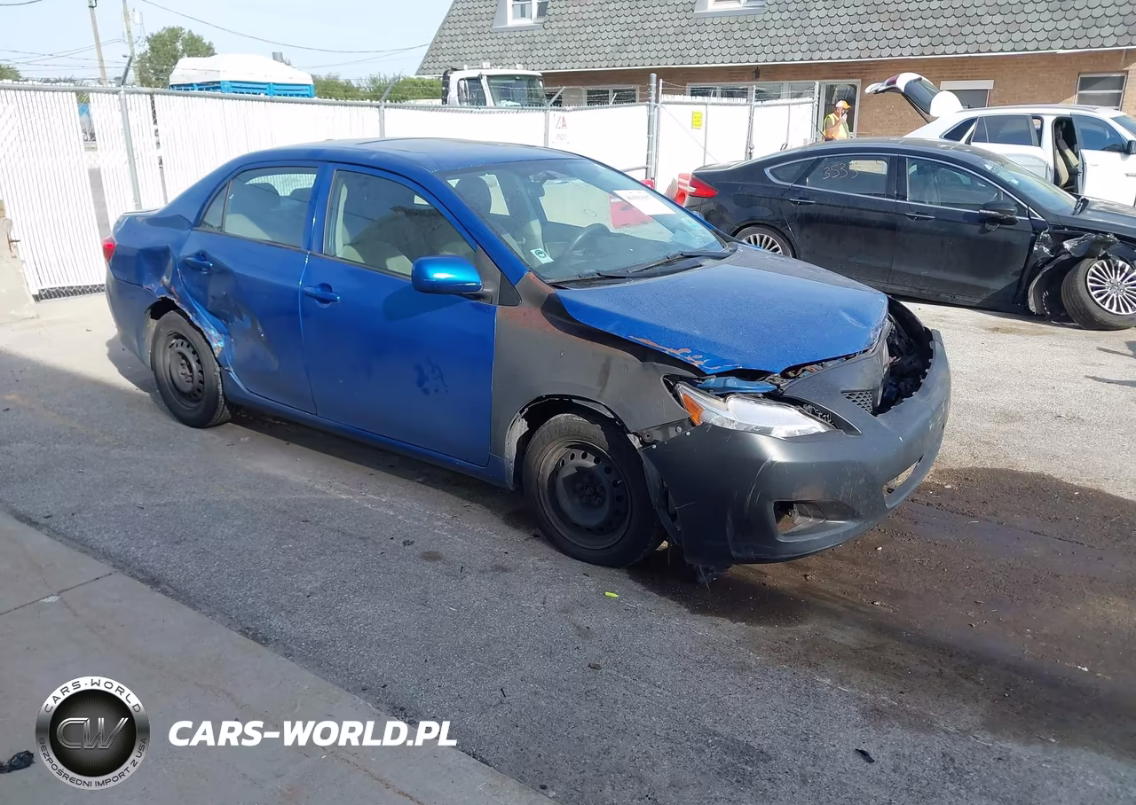 2010 Toyota Corolla Le VIN:2T1BU4EE9AC490888 - 1