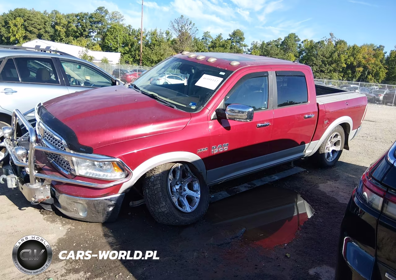 2013 Ram 1500 Laramie VIN:1C6RR7NT6DS598623 - 2
