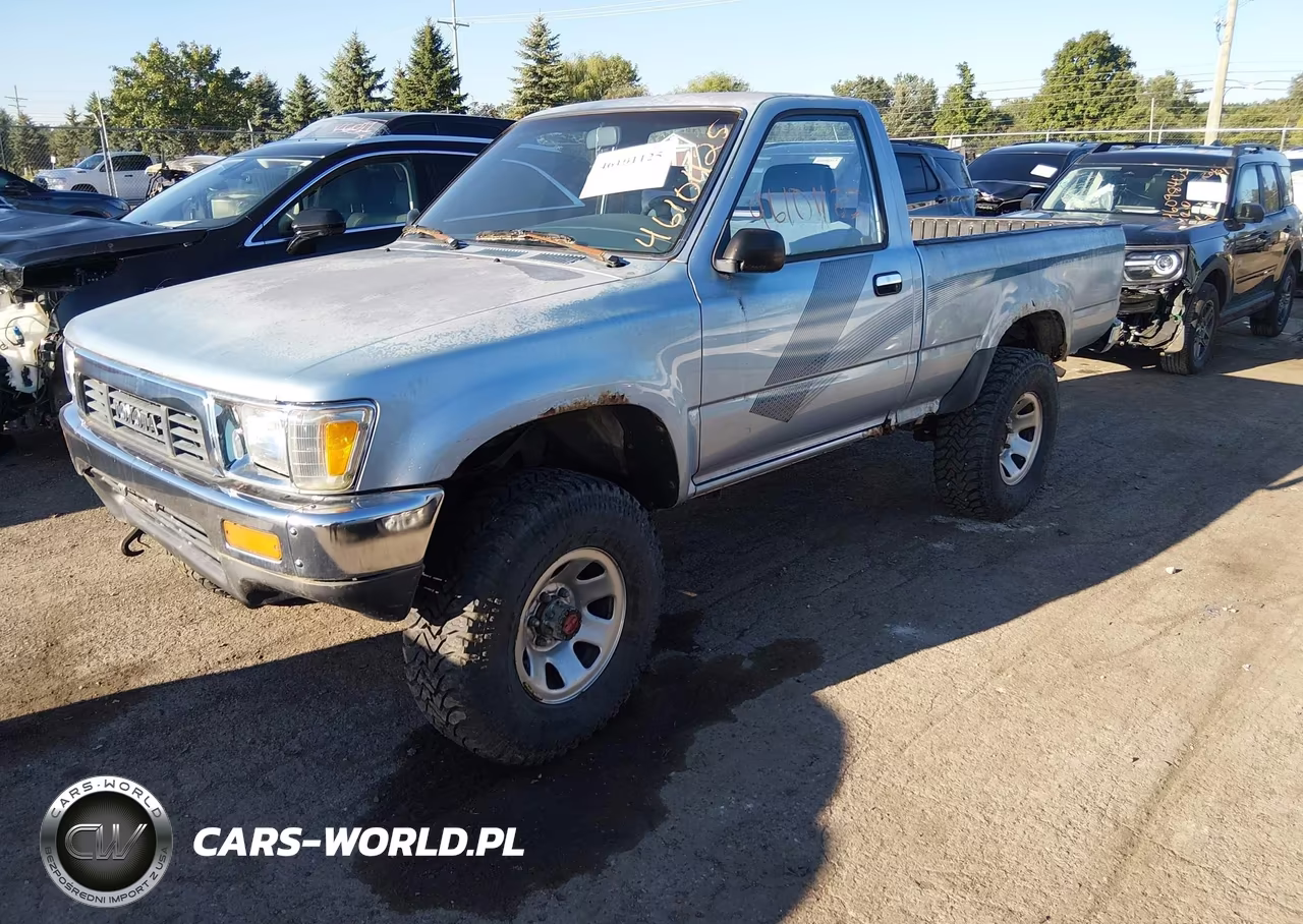 1989 Toyota Pickup 1-2 Ton Sht Wheelbase Dlx VIN:JT4RN01P7K7016422 - 2