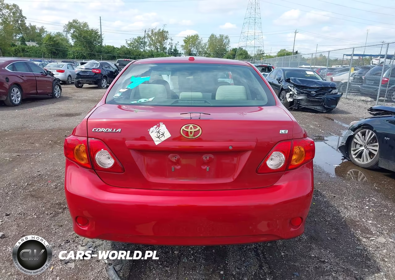 2009 Toyota Corolla Le VIN:JTDBL40E899062063 - 17