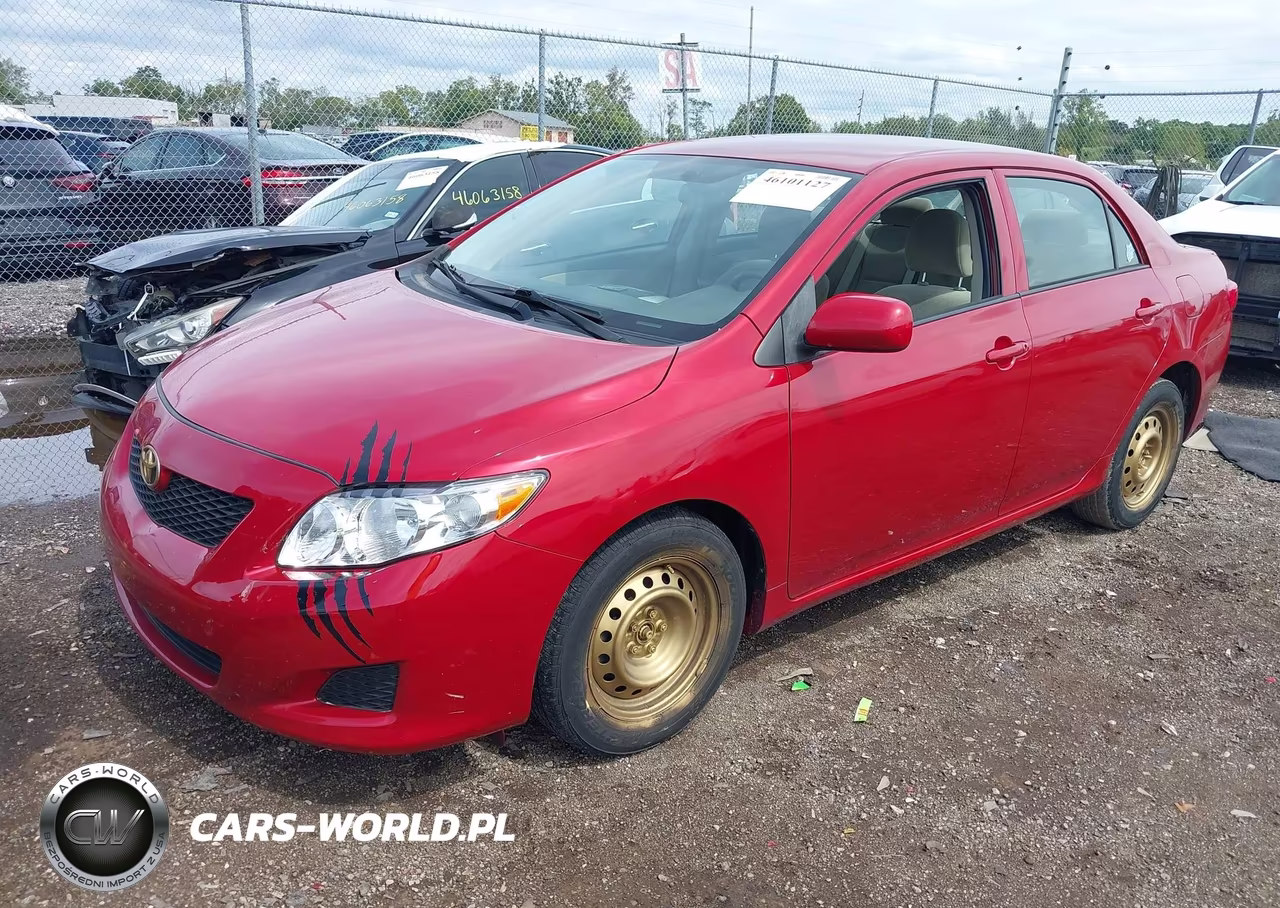 2009 Toyota Corolla Le VIN:JTDBL40E899062063 - 2