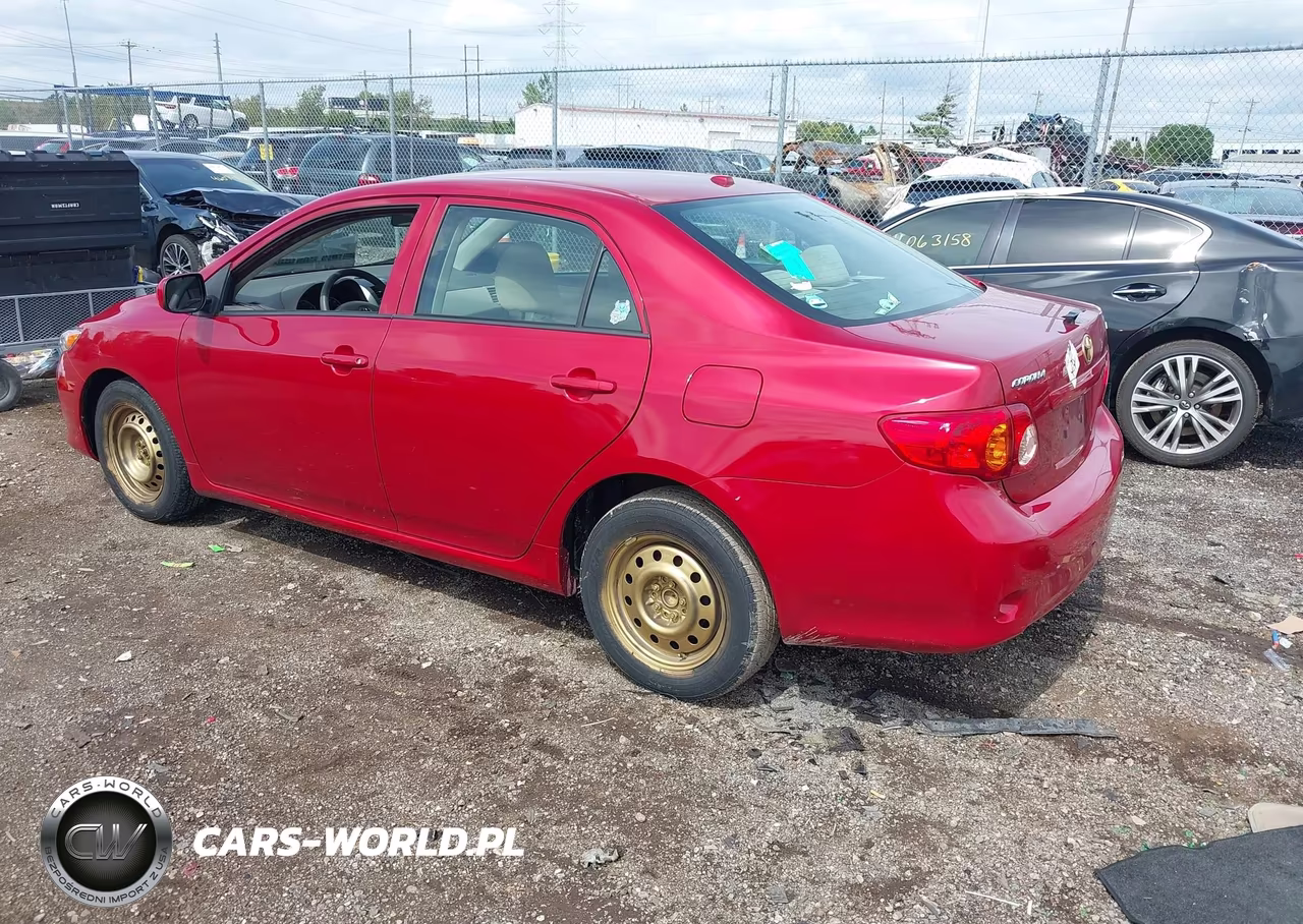 2009 Toyota Corolla Le VIN:JTDBL40E899062063 - 3