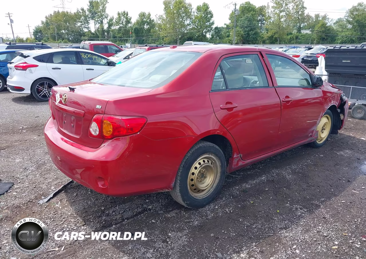 2009 Toyota Corolla Le VIN:JTDBL40E899062063 - 4