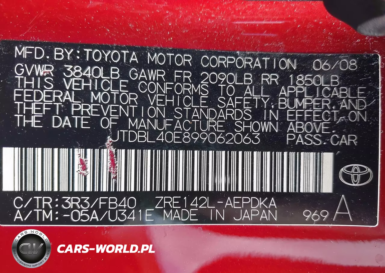 2009 Toyota Corolla Le VIN:JTDBL40E899062063 - 9