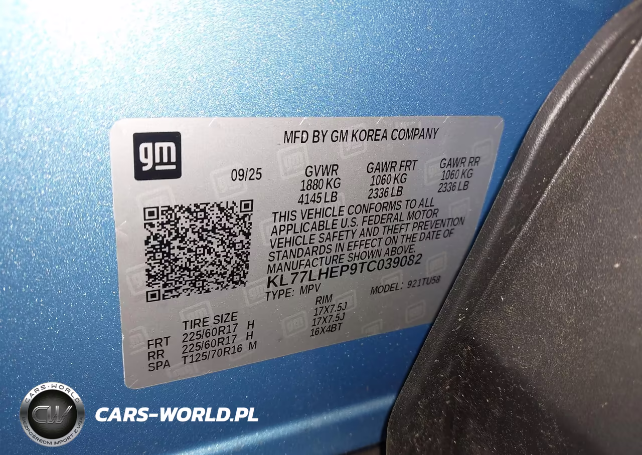 2026 Chevrolet Trax Fwd Lt VIN:KL77LHEP9TC039082 - 9