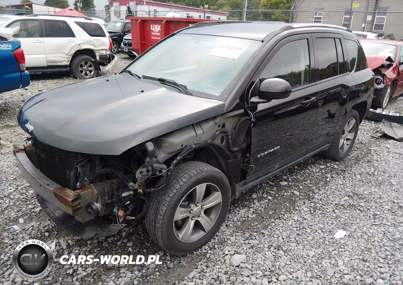 2017 Jeep Compass High Altitude 4X4 VIN:1C4NJDEB8HD193684 - 2
