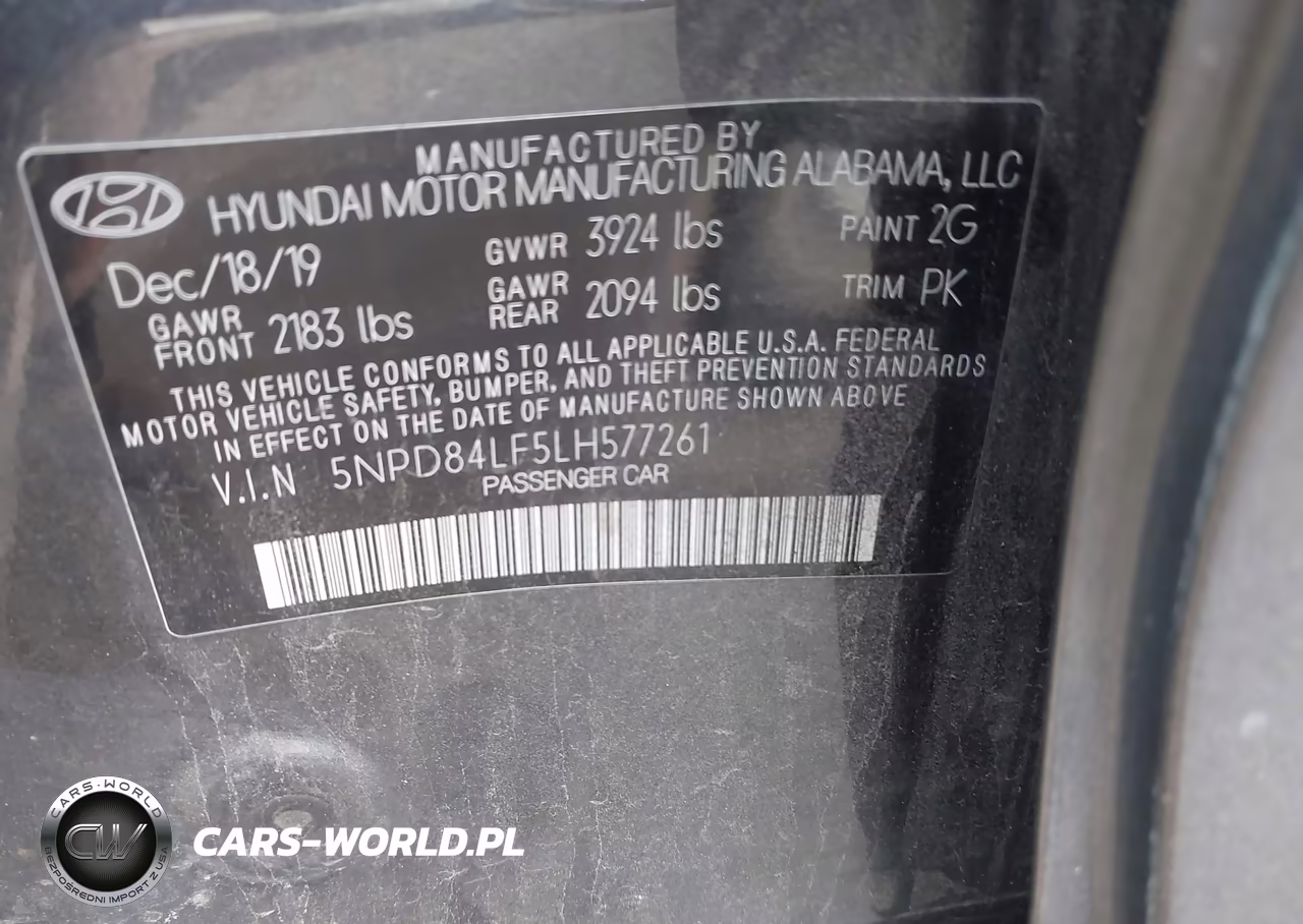 2020 Hyundai Elantra Sel VIN:5NPD84LF5LH577261 - 9