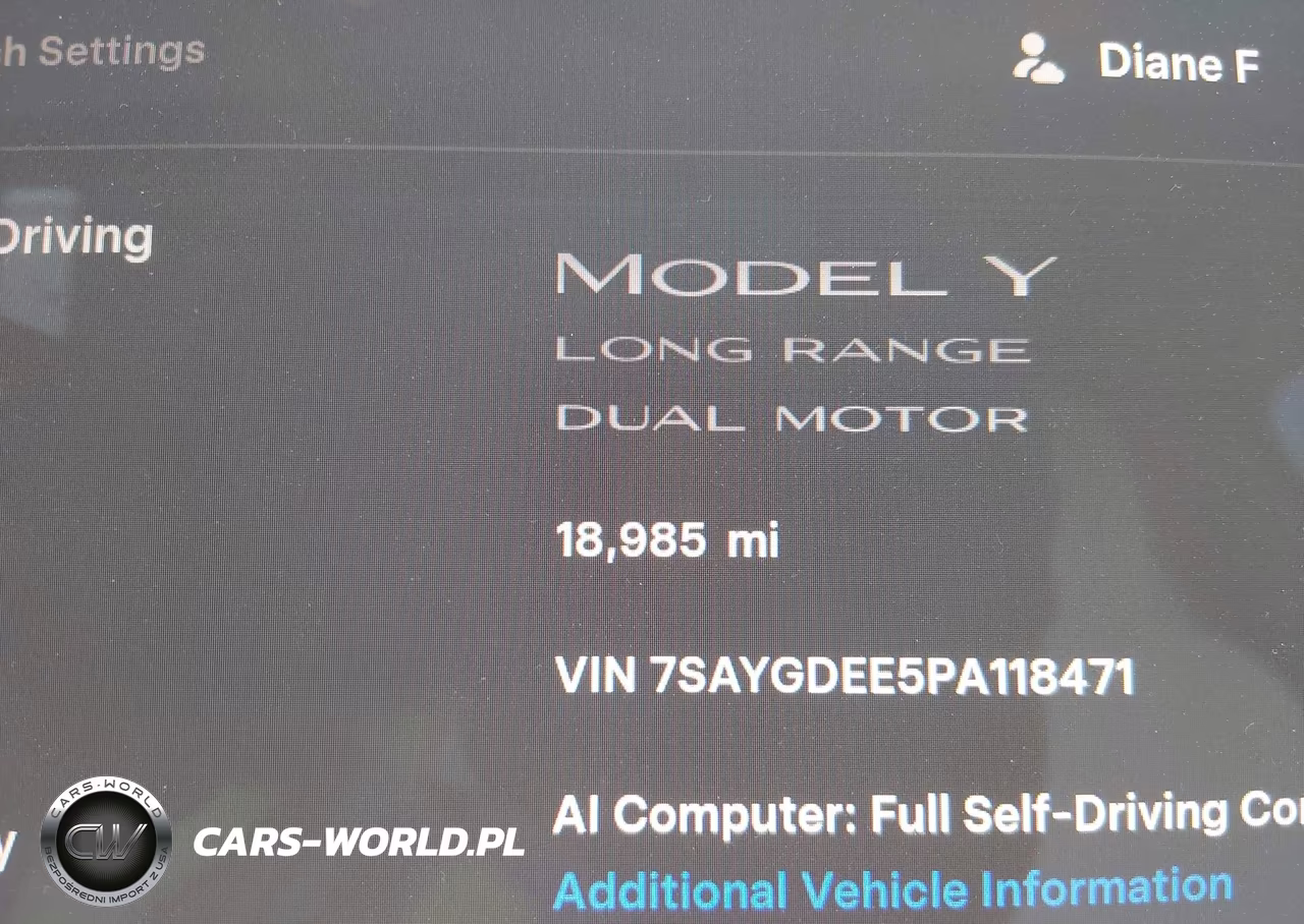 2023 Tesla Model Y Awd-Long Range Dual Motor All-Wheel Drive VIN:7SAYGDEE5PA118471 - 16