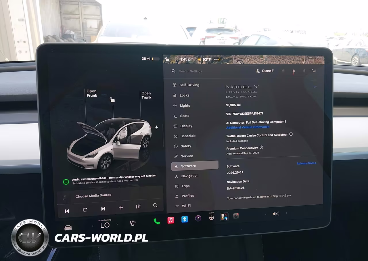 2023 Tesla Model Y Awd-Long Range Dual Motor All-Wheel Drive VIN:7SAYGDEE5PA118471 - 19