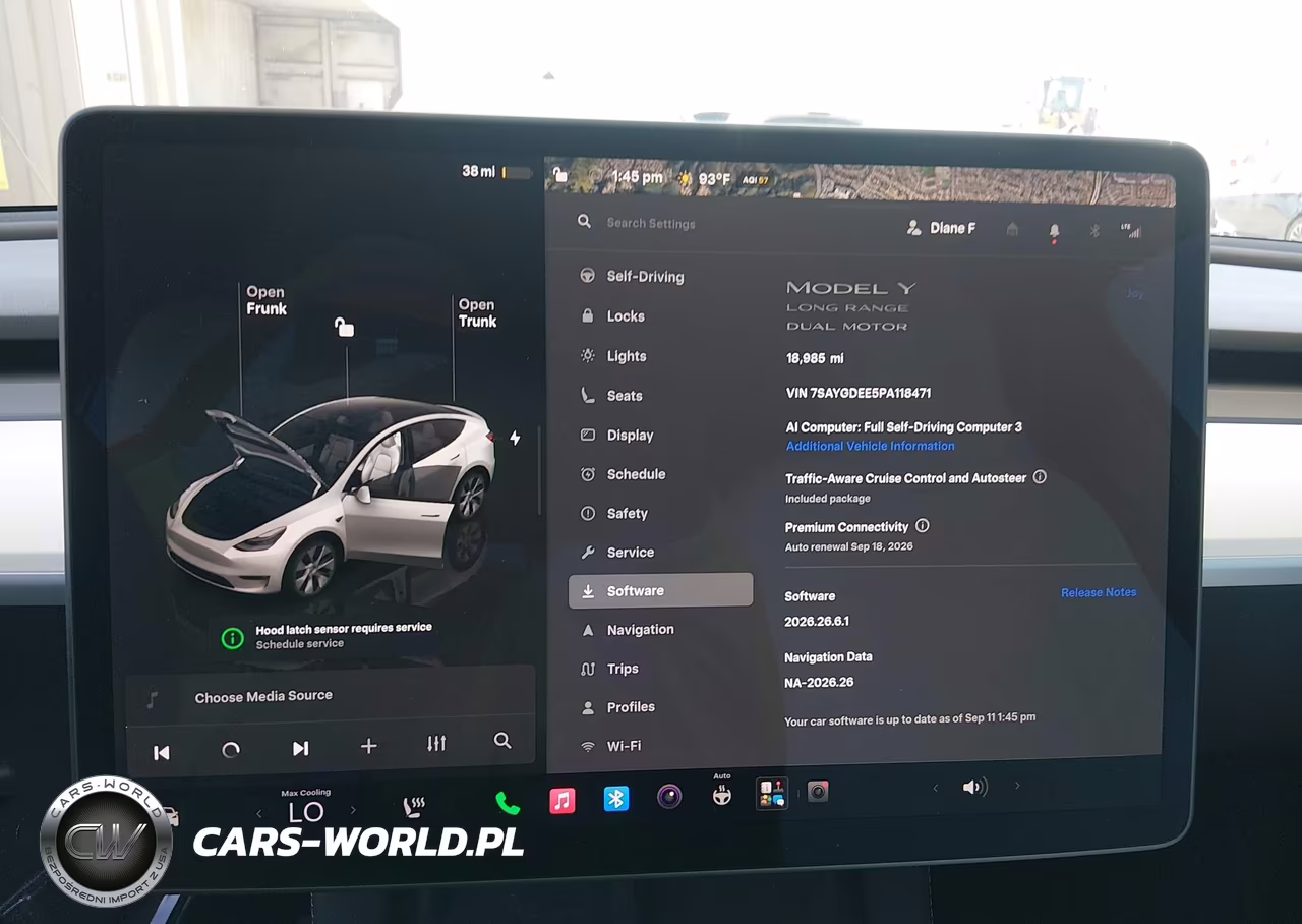 2023 Tesla Model Y Awd-Long Range Dual Motor All-Wheel Drive VIN:7SAYGDEE5PA118471 - 7
