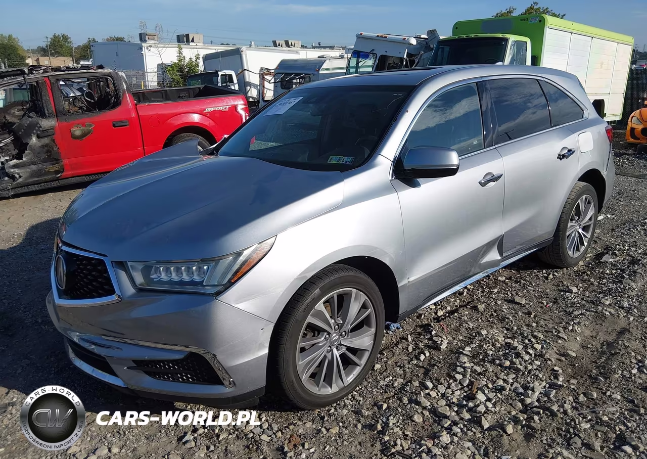 2017 Acura Mdx Technology Package VIN:5J8YD4H53HL003663 - 2