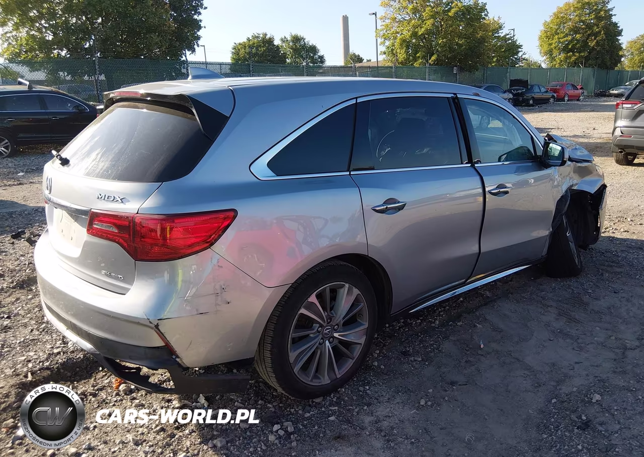 2017 Acura Mdx Technology Package VIN:5J8YD4H53HL003663 - 4