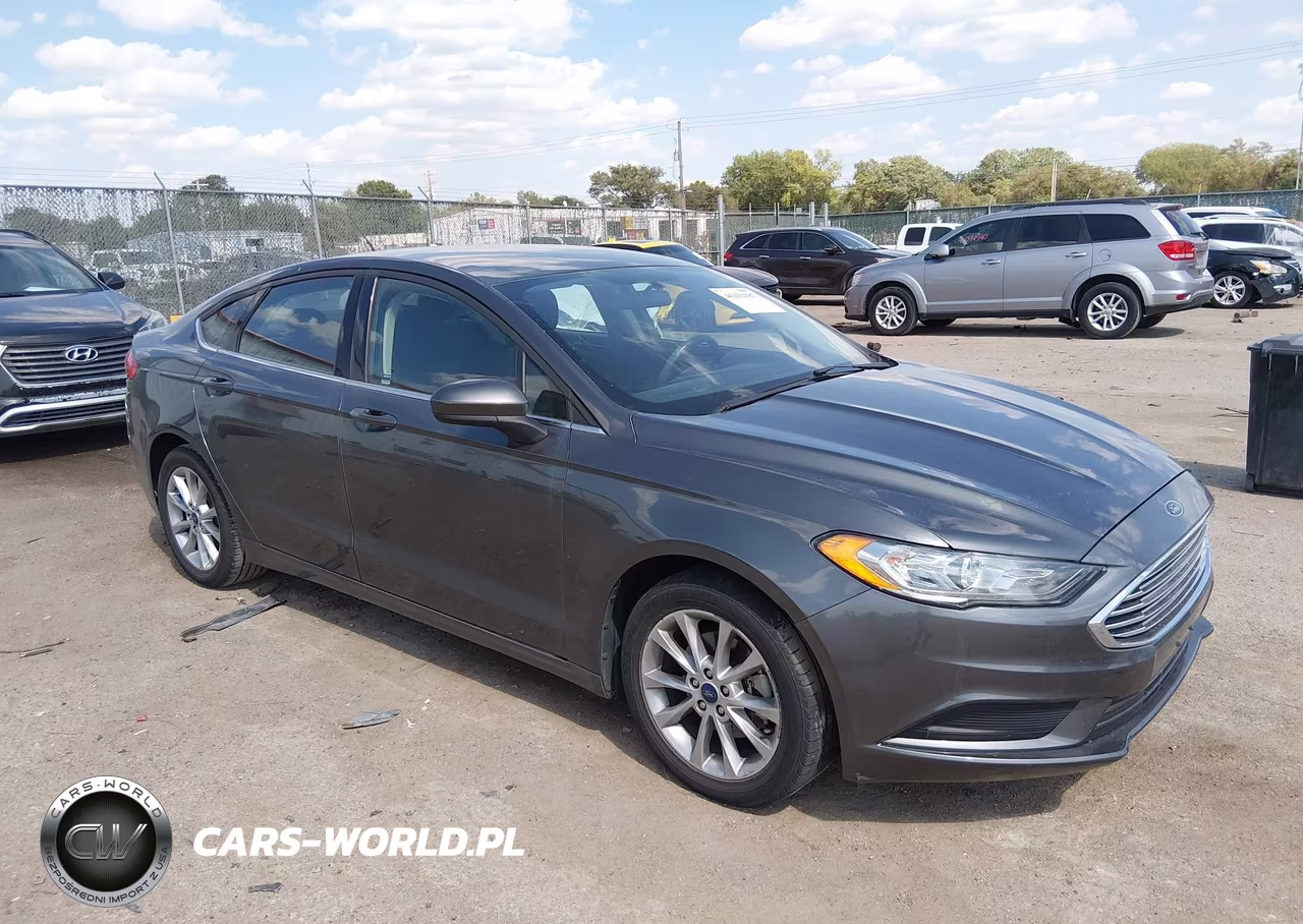2017 Ford Fusion Se VIN:3FA6P0HD6HR246405 - 1
