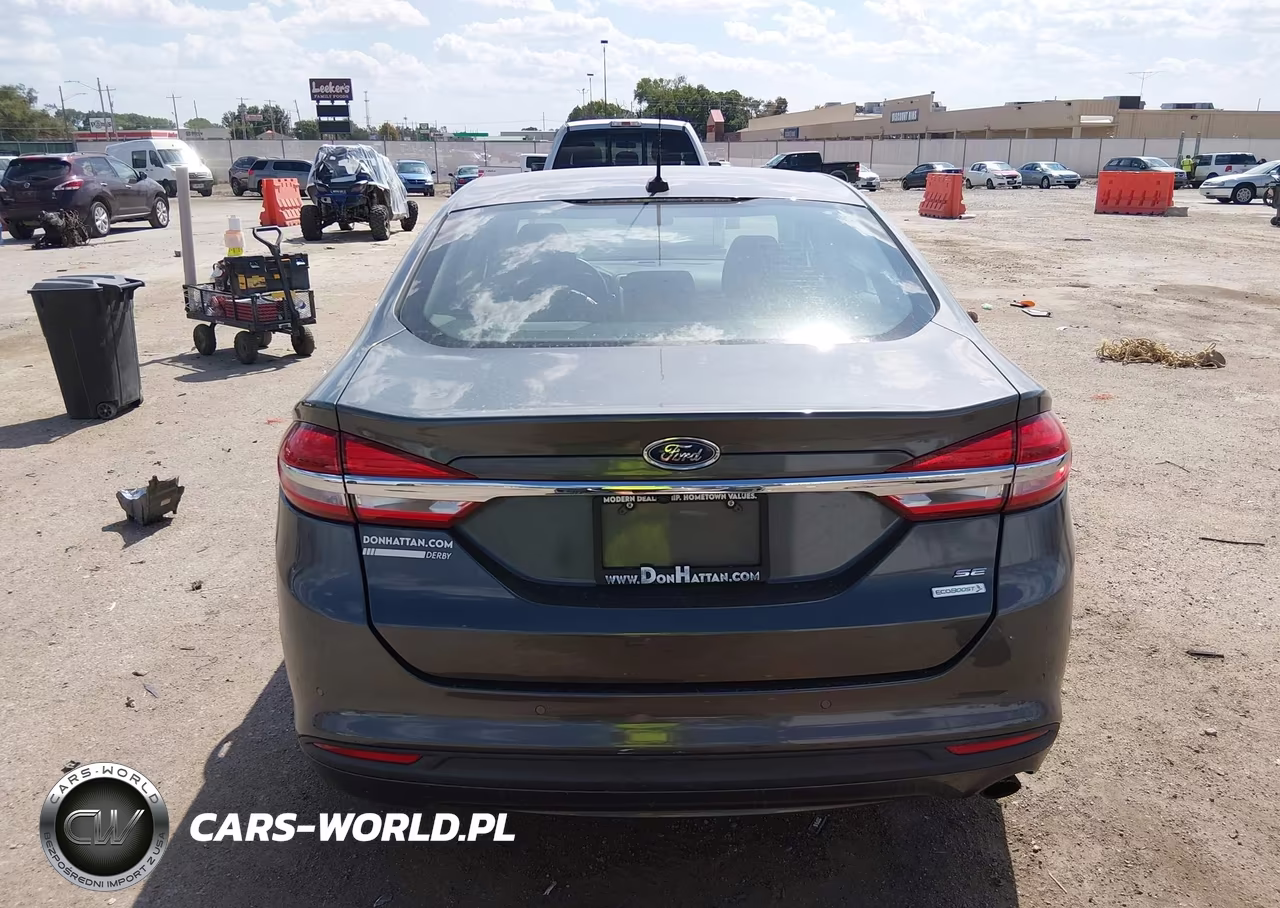 2017 Ford Fusion Se VIN:3FA6P0HD6HR246405 - 16