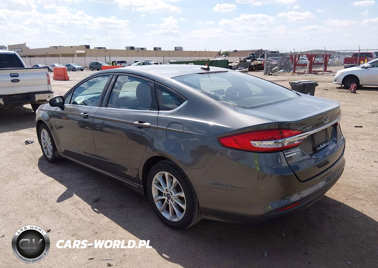 2017 Ford Fusion Se VIN:3FA6P0HD6HR246405 - 3