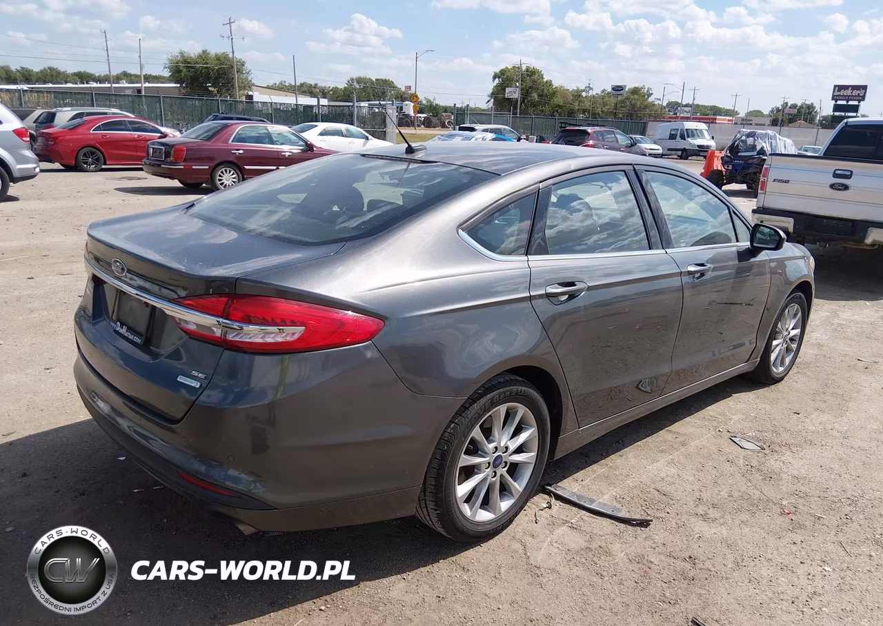 2017 Ford Fusion Se VIN:3FA6P0HD6HR246405 - 4