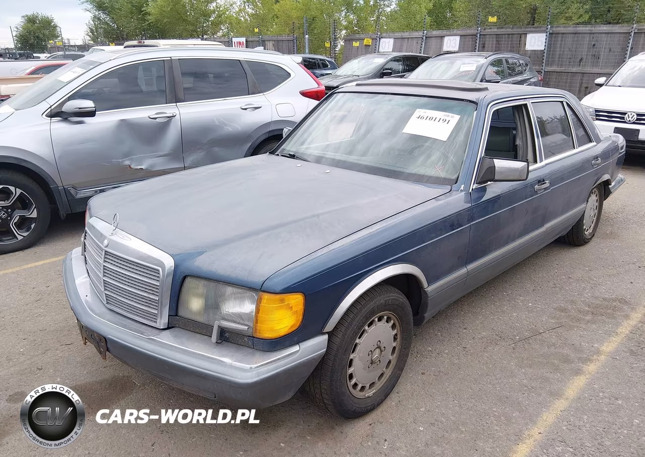 1986 Mercedes-Benz 560 Sel VIN:WDBCA39D9GA241611 - 2