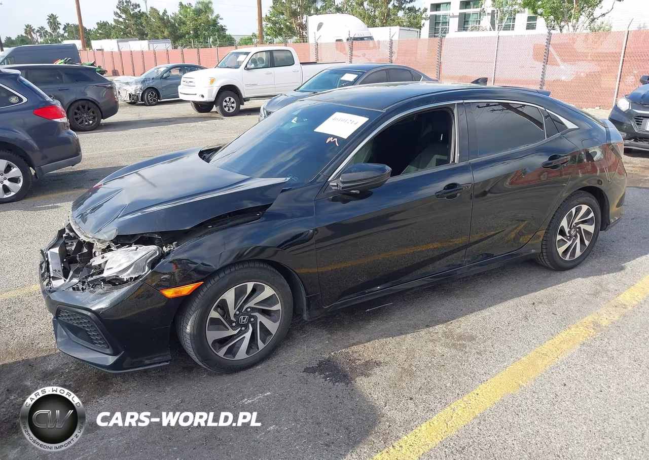 2019 Honda Civic Lx VIN:SHHFK7H33KU401220 - 2