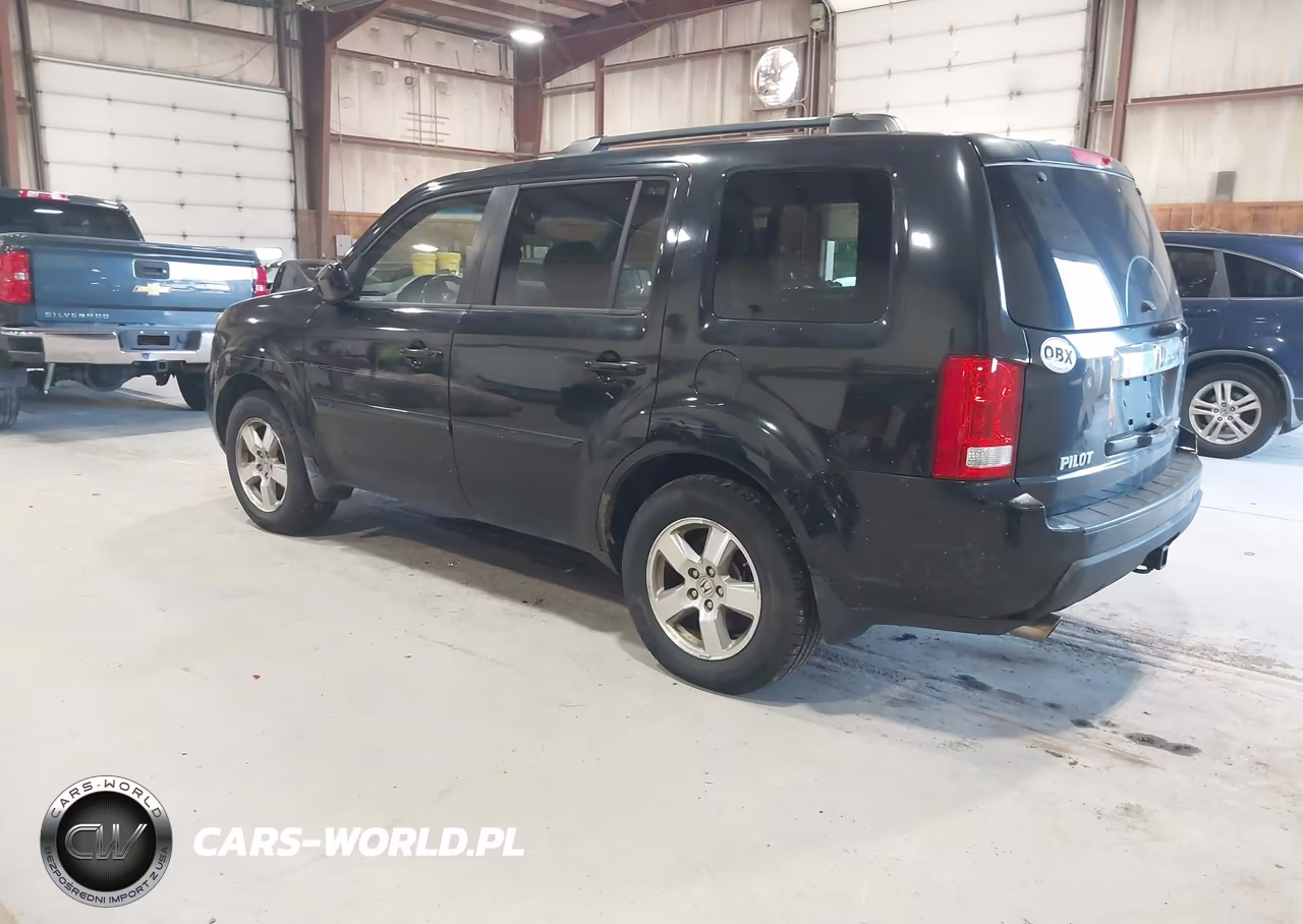 2011 Honda Pilot Ex-L VIN:5FNYF4H52BB014804 - 3