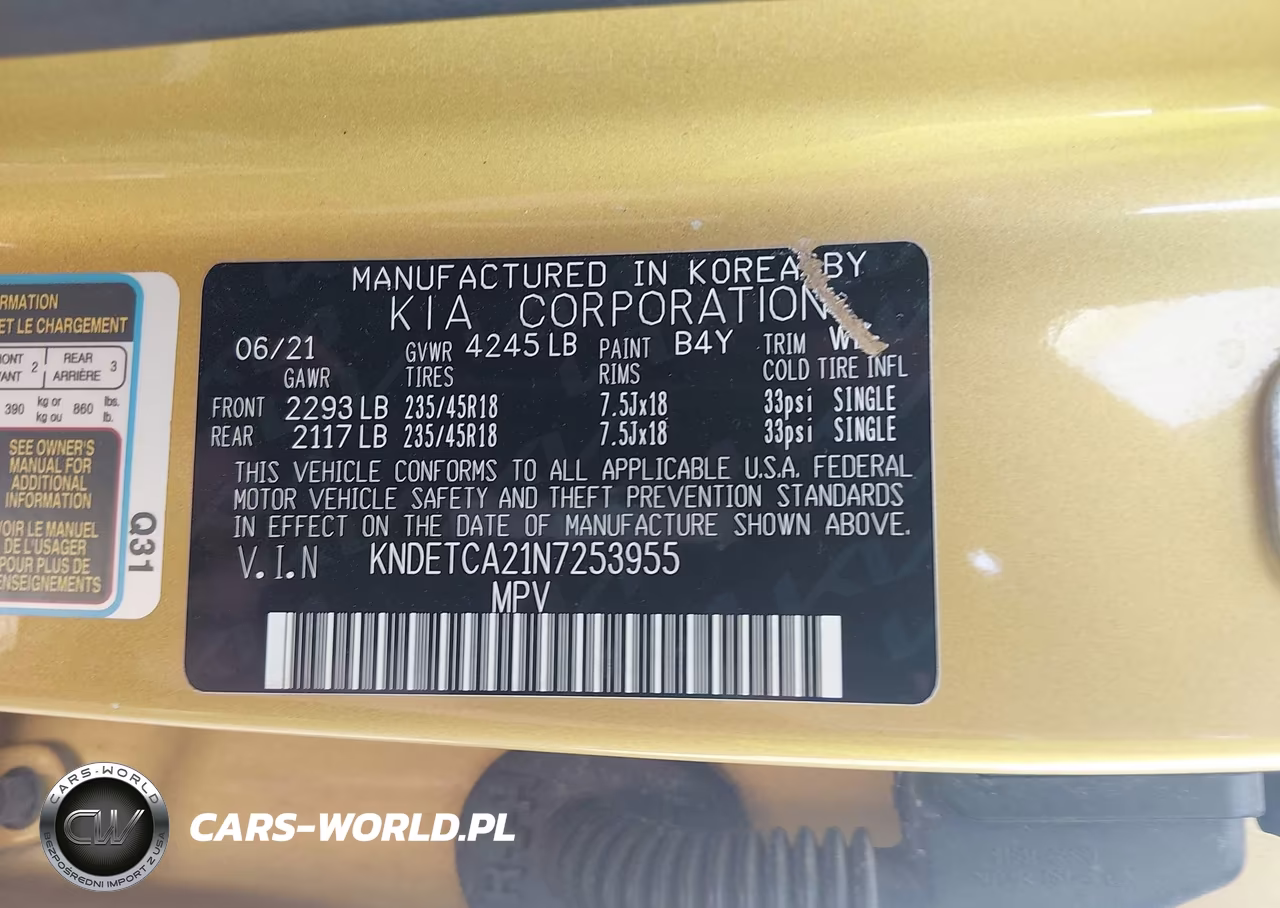 2022 Kia Seltos Sx Turbo VIN:KNDETCA21N7253955 - 9