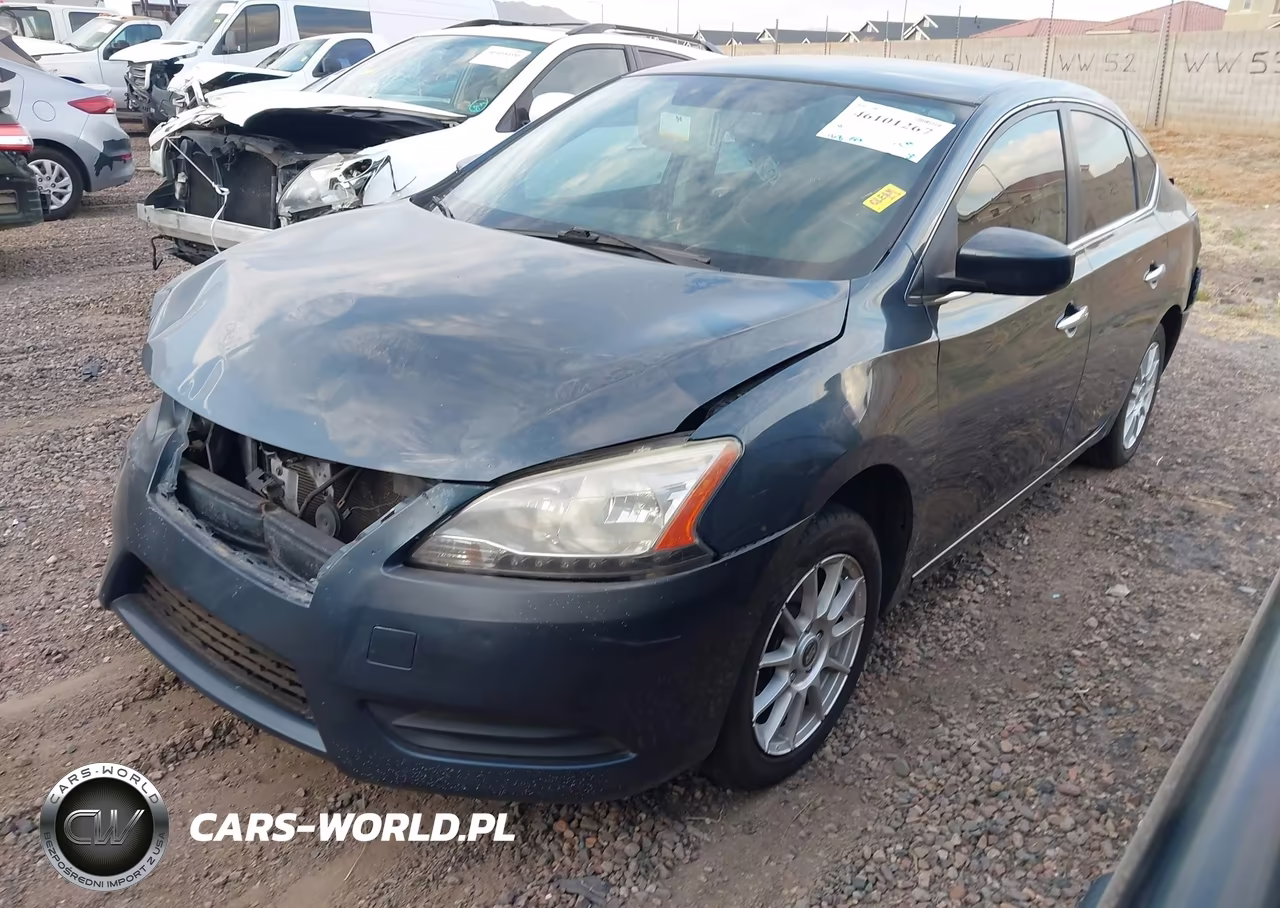 2013 Nissan Sentra Sv VIN:3N1AB7AP3DL733349 - 2