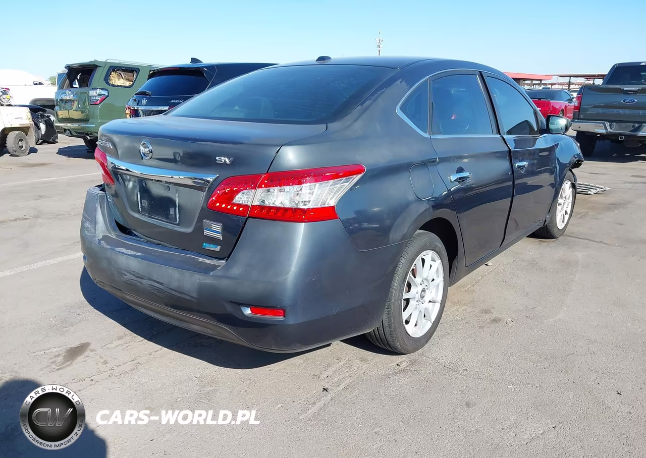 2013 Nissan Sentra Sv VIN:3N1AB7AP3DL733349 - 4