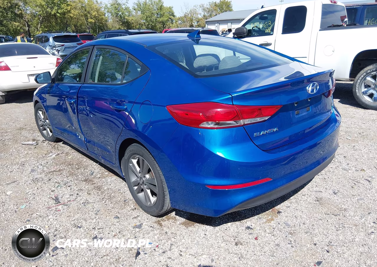 2017 Hyundai Elantra Se VIN:5NPD84LF6HH183209 - 3