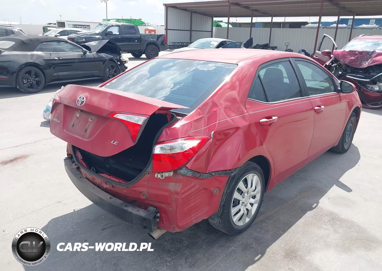 2014 Toyota Corolla Le VIN:5YFBURHE8EP147519 - 4
