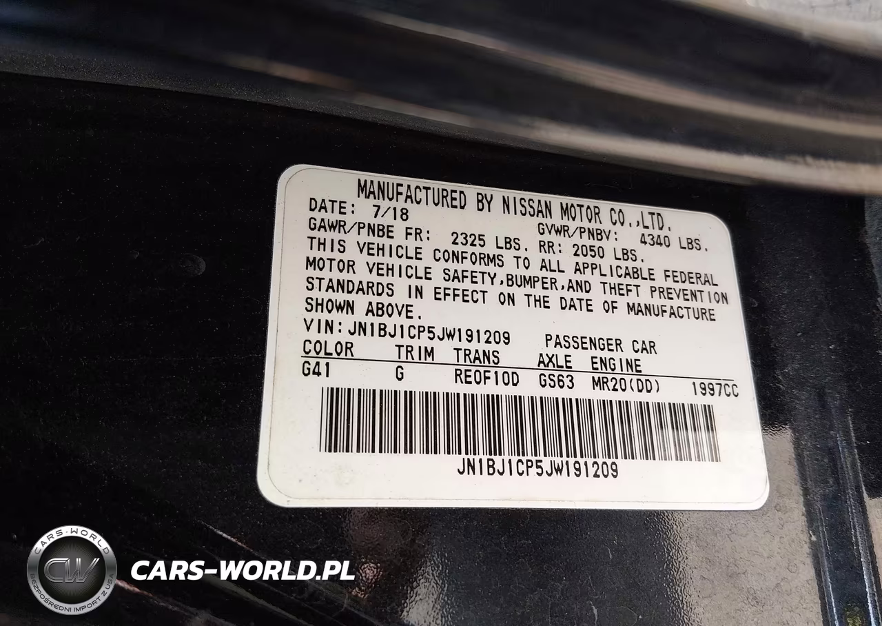 2018 Nissan Rogue Sport S VIN:JN1BJ1CP5JW191209 - 9