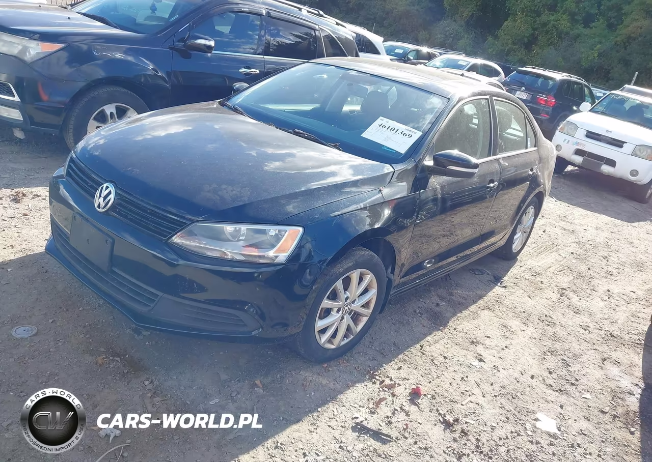 2012 Volkswagen Jetta 2.5L Se VIN:3VWDP7AJXCM303878 - 2