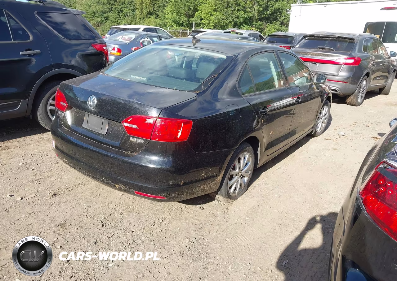 2012 Volkswagen Jetta 2.5L Se VIN:3VWDP7AJXCM303878 - 4