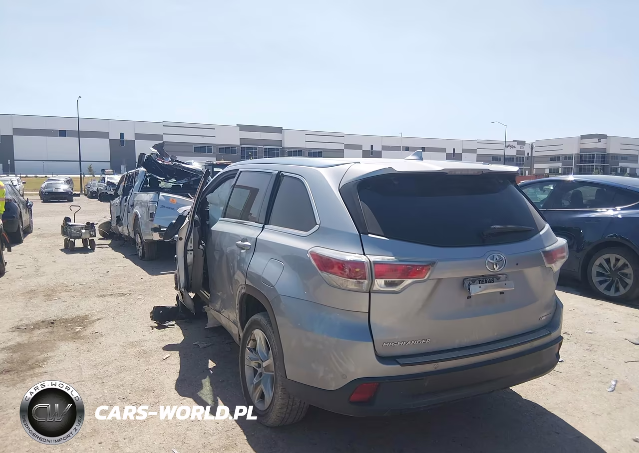2014 Toyota Highlander Limited V6 VIN:5TDYKRFH7ES037159 - 3