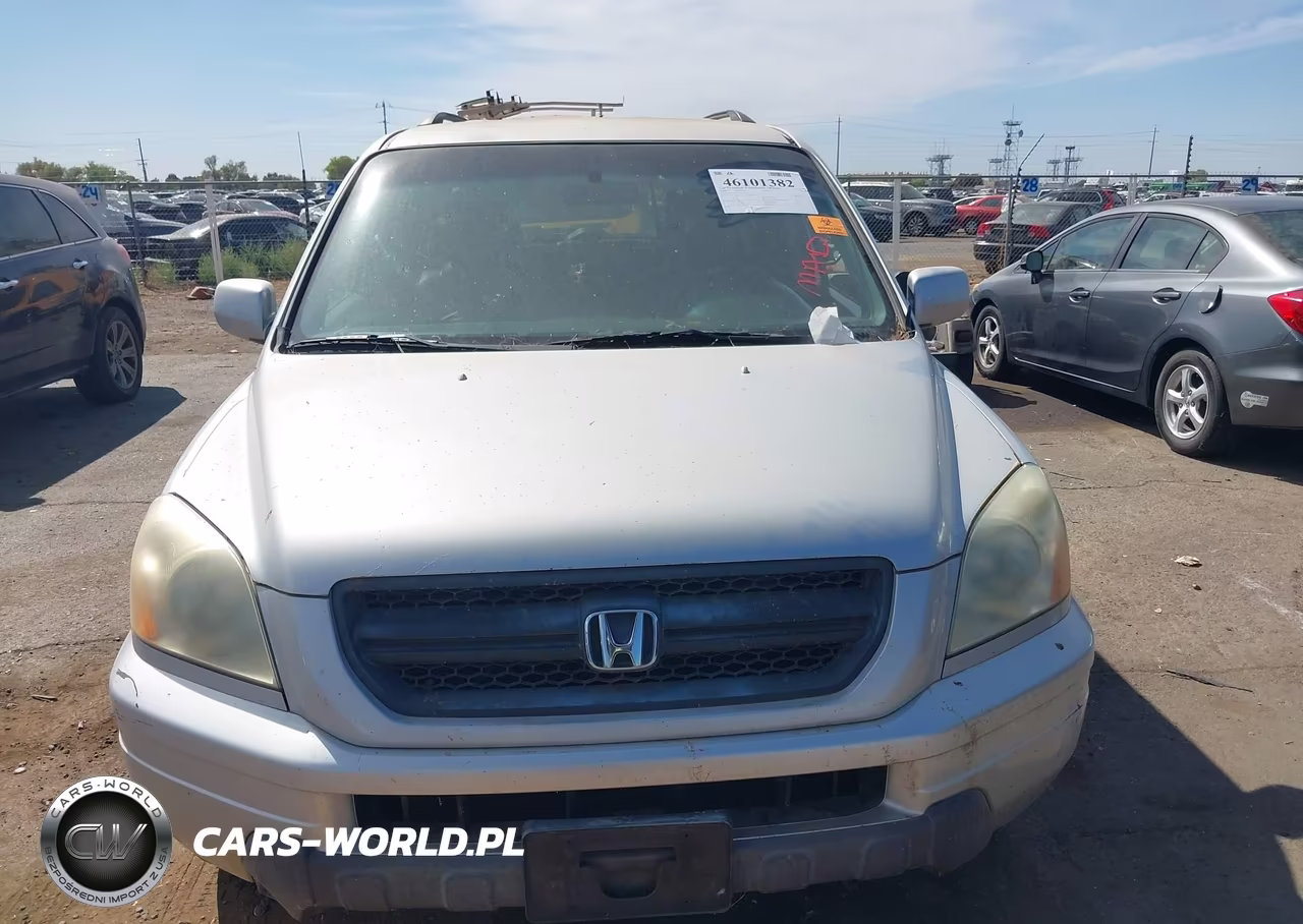 2004 Honda Pilot Ex-L VIN:2HKYF18584H547291 - 6