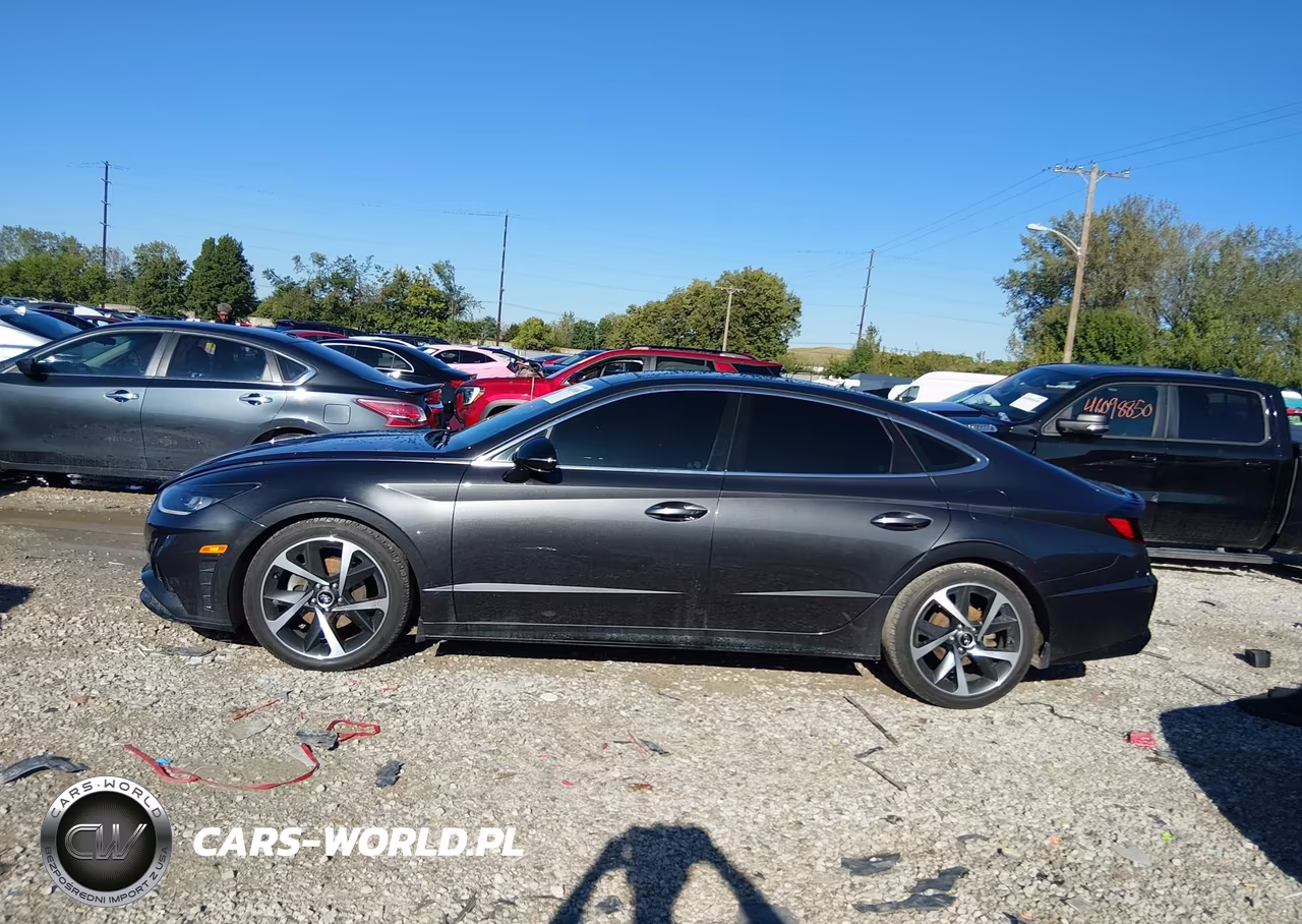 2021 Hyundai Sonata Sel Plus VIN:5NPEJ4J24MH124601 - 14