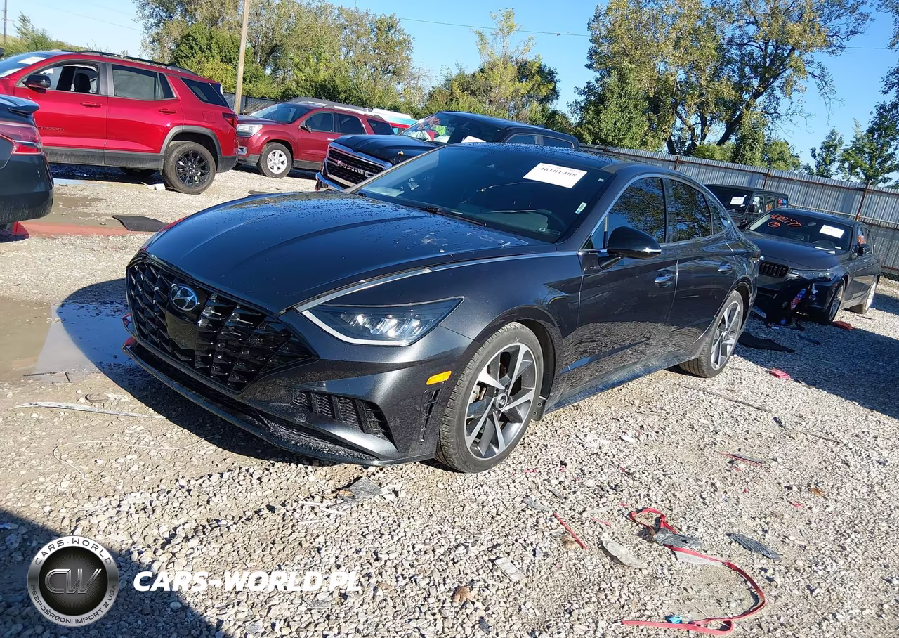2021 Hyundai Sonata Sel Plus VIN:5NPEJ4J24MH124601 - 2