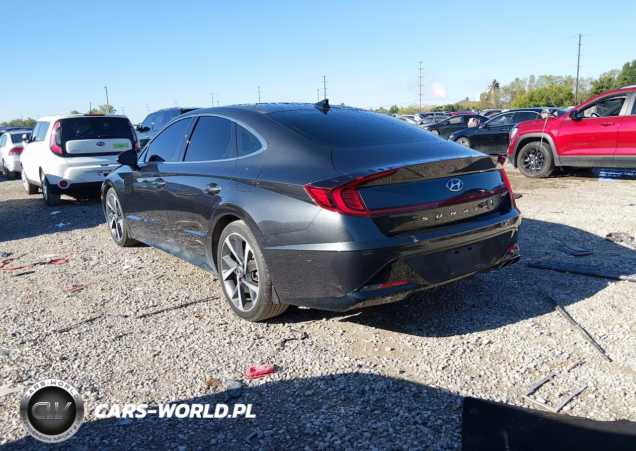 2021 Hyundai Sonata Sel Plus VIN:5NPEJ4J24MH124601 - 3