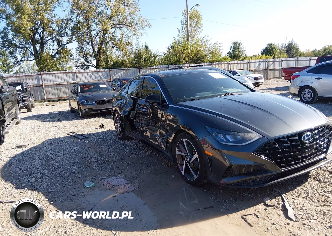2021 Hyundai Sonata Sel Plus VIN:5NPEJ4J24MH124601 - 6