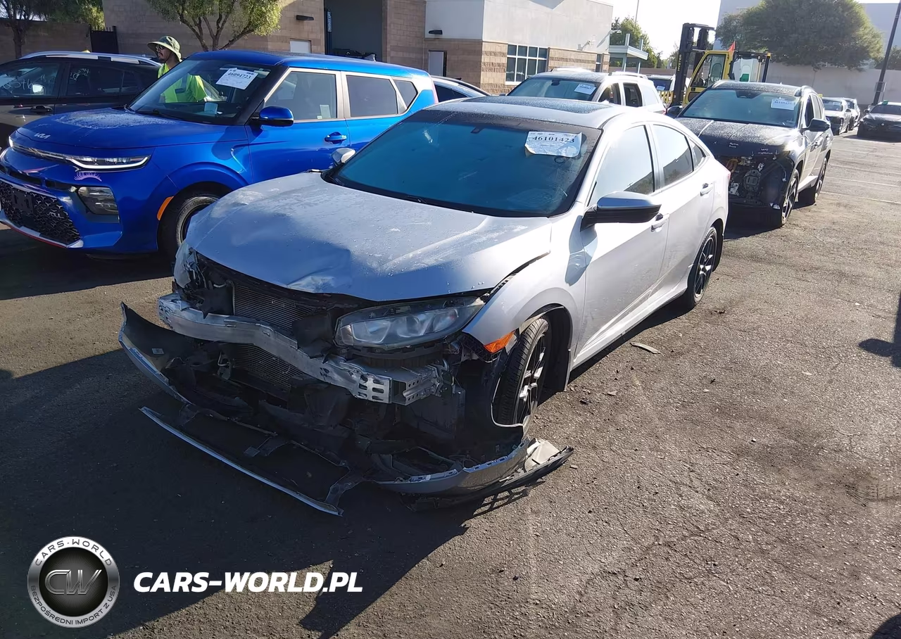 2018 Honda Civic Ex VIN:2HGFC2F76JH577843 - 2