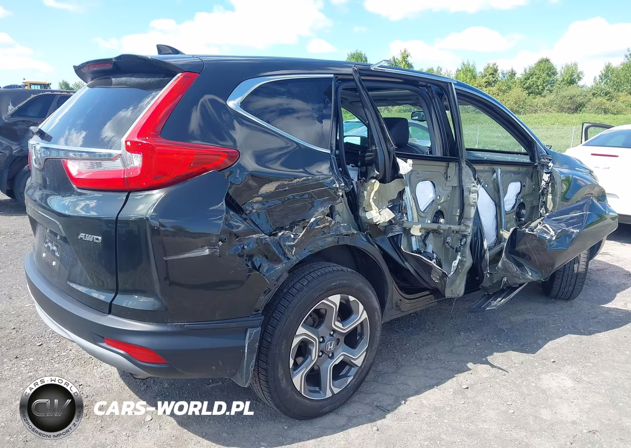 2017 Honda Cr-V Ex-L-Ex-L Navi VIN:5J6RW2H82HL019407 - 4